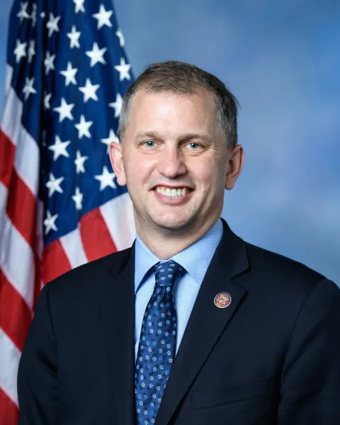Portrait of U.S. Representative Sean Casten