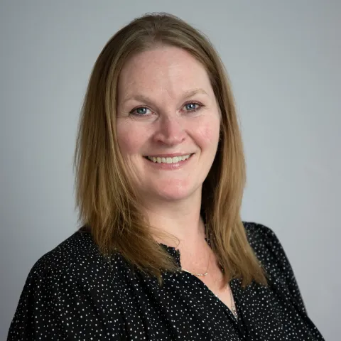 A headshot of Sarah MacLeod